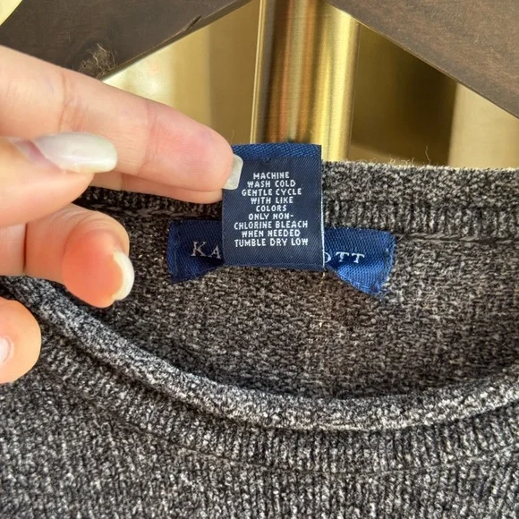 Karen Scott Men's Gray Sweater | Large - Picture 5 of 6